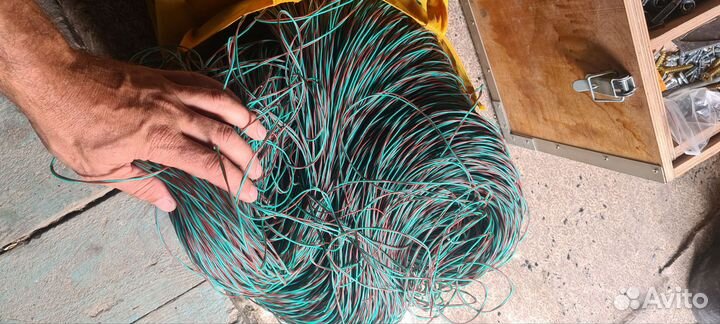 Провод полевик телефонный
