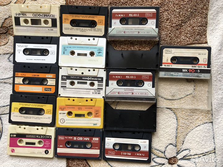 Аудиокассеты с записью