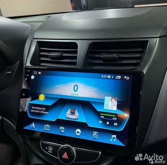 Магнитола Hyundai Solaris 11-16 Android IPS