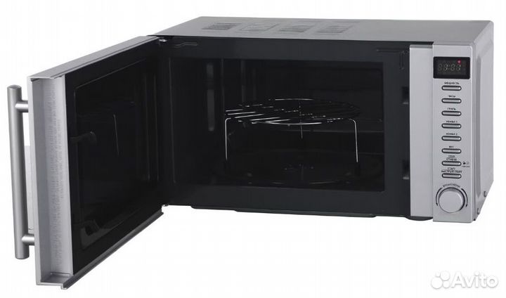 Микроволновая печь свч с грилем ввк (новая, чек)