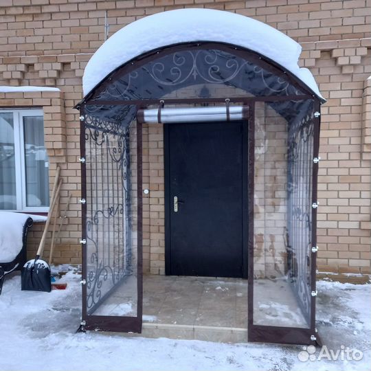 Мягкие окна на дачу