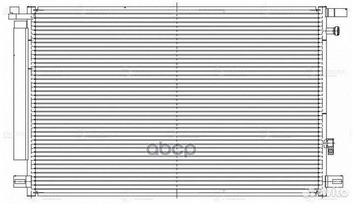 Радиатор кондиционера (конденсер) 'lrac1941 luzar