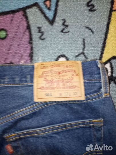 Мужские джинсы levis 501