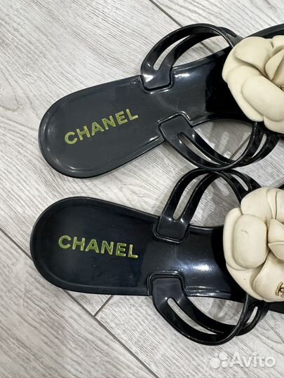 Шлепанцы Chanel пляжные оригинал