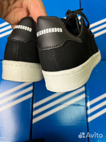 Adidas neighborhood X superstar 80S core black