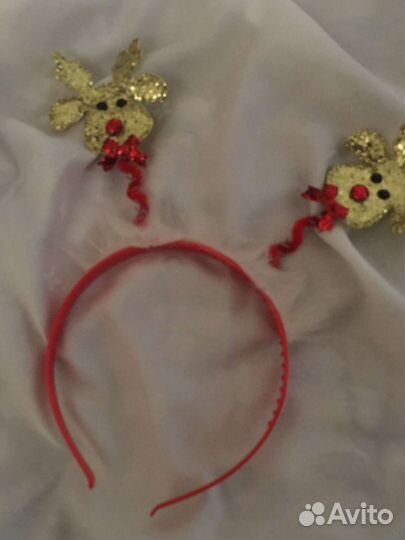 Милый ободок с оленями