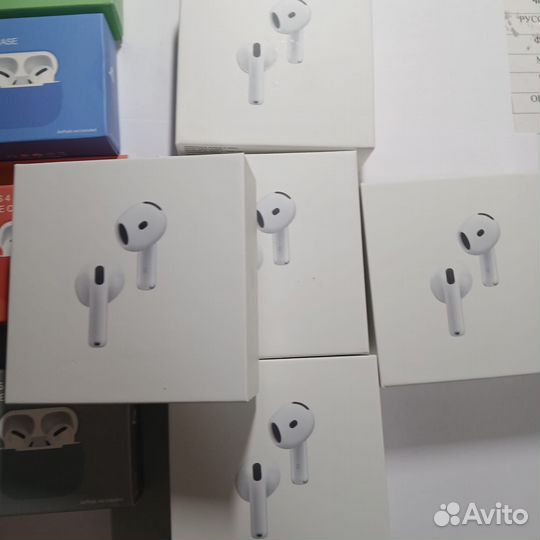 Наушники AirPods 4 шумоподавление