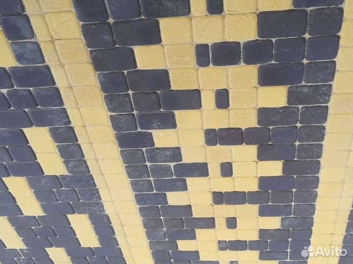 Укладка брусчатки