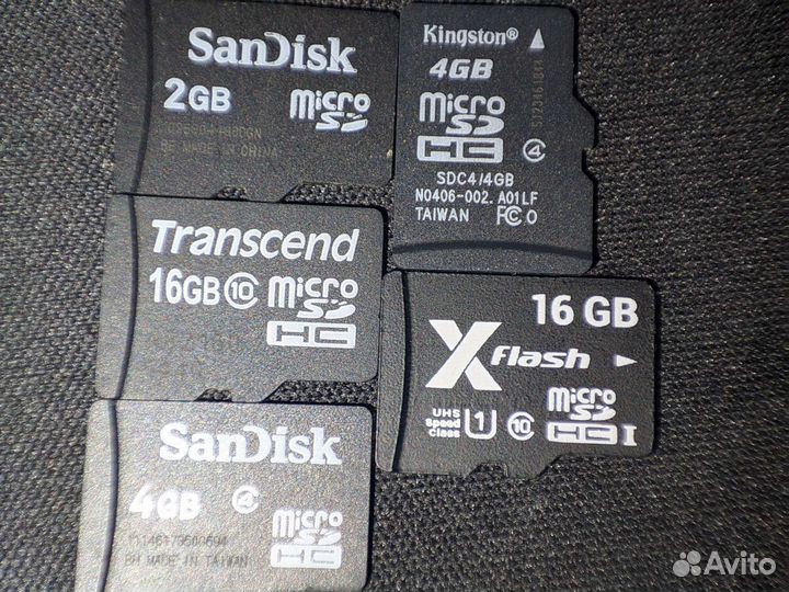 Карты памяти MicroSD