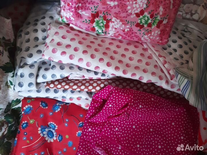 Ткани СССР х. Б,лен, саржа, джинса, шерсть, трик