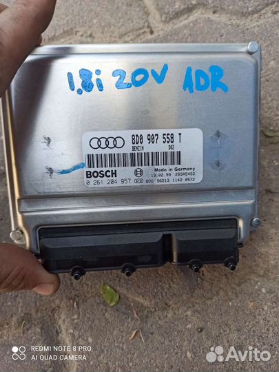 Ауди а4в5 1.8i 20v (ADR) Эбу Bosch (8D0 907 558T)