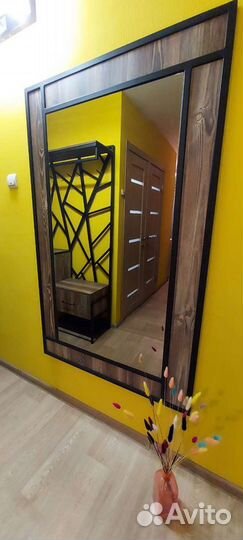 Зеркало в стиле Лофт