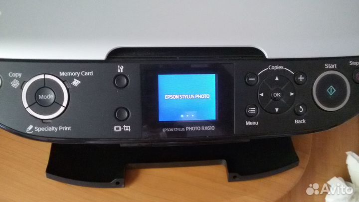 Цветной принтер мфу Epson RX610