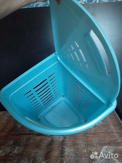 Корзина для белья угловая новая