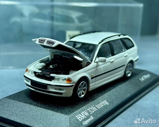 Редкая Модель Bmw 328i touring Minichamps 1:43