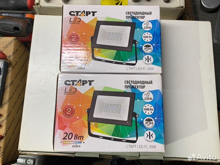 Светодиодный прожектор Старт LED fl 20w