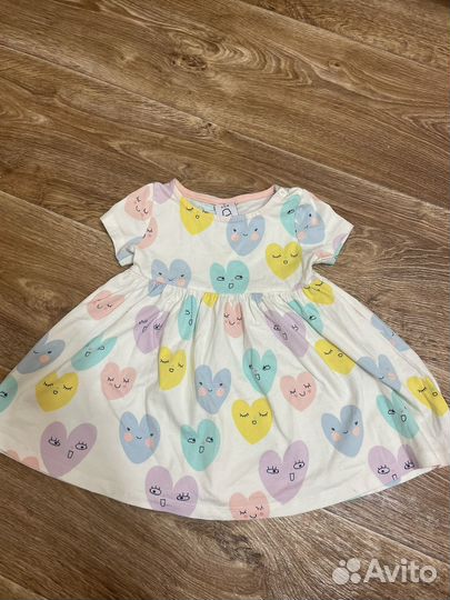 Платье для девочки 80 см(9-12 мес )