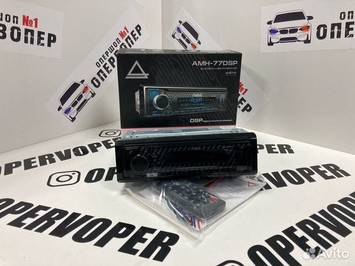 Процессорная Автомагнитола Aura AMH-77DSP