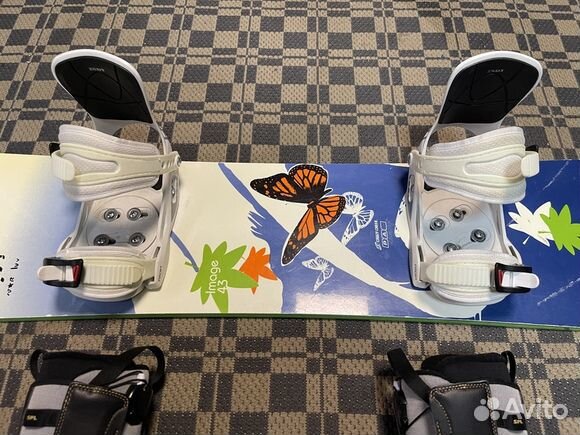 Сноуборд комплект Crazy Creek - 143 + Salomon - 34