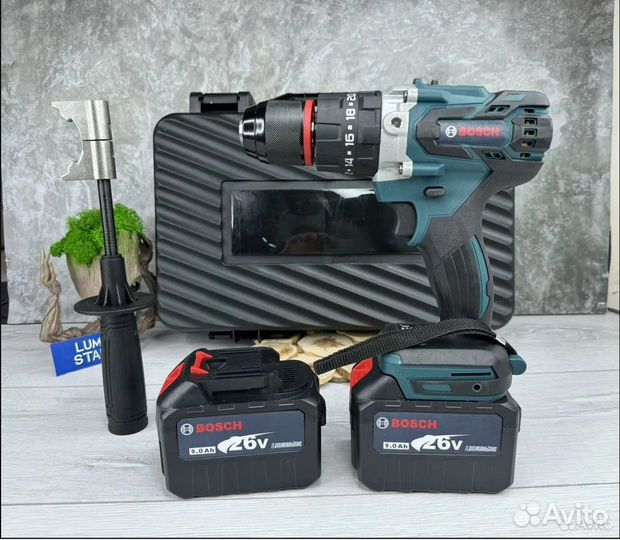 Шуруповерт для ледобура Bosch 200Nm 9Ah