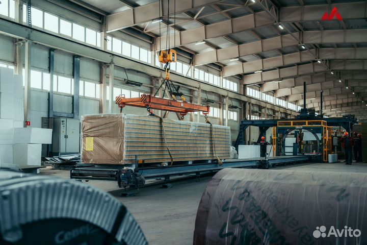 Сэндвич-панели с перераскладкой