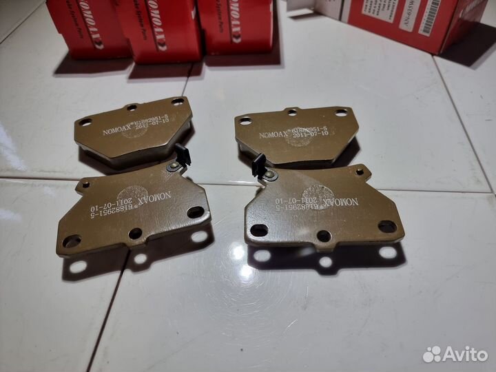 Колодки зад Toyota Vitz Corolla Celica Yaris Prius