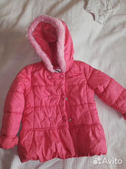 Куртка деми для девочки 98