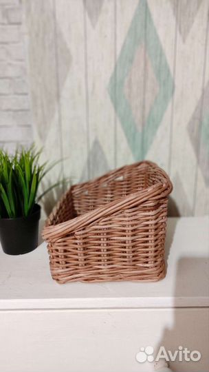 Корзина плетеная для хранения