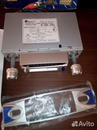 Автомагнитола кассетная Domotec ms-2910as