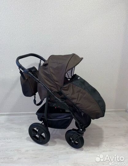 Коляска verdi sonic plus 3 в 1 коричневая