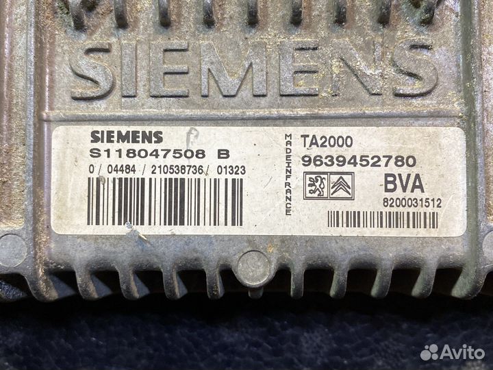 Блок управления двигателем Citroen C5