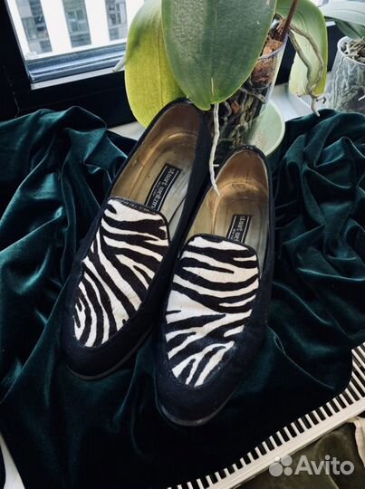 Лоферы stuart weitzman, винтаж 90-е