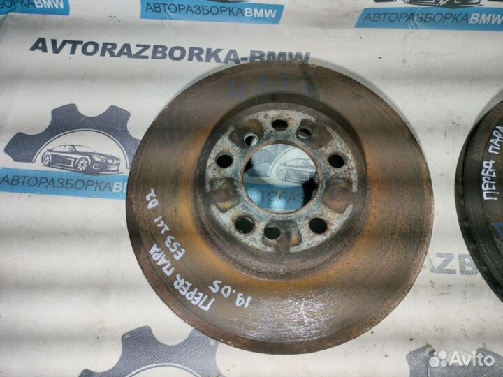 Диски тормозные передние BMW X5 E53 LCI