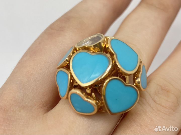 Кольцо с бриллиантом 1 карат