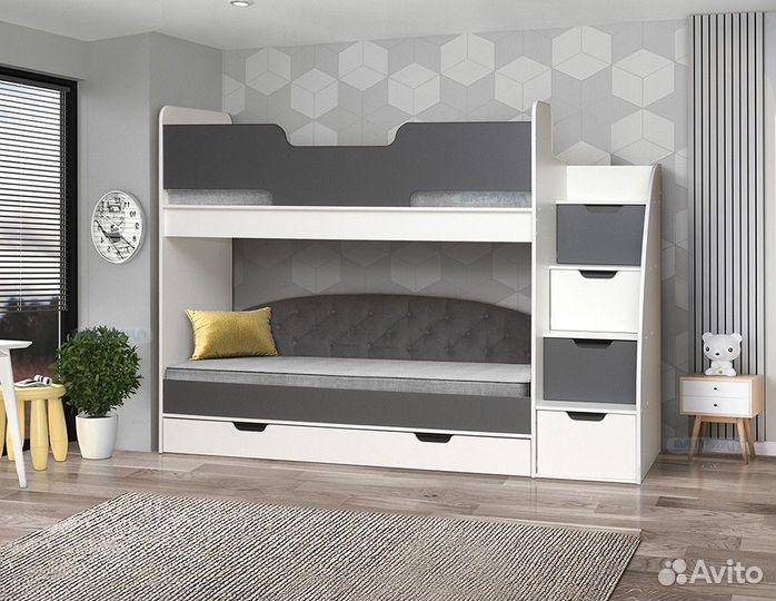 Двухъярусная кровать Юниор 13