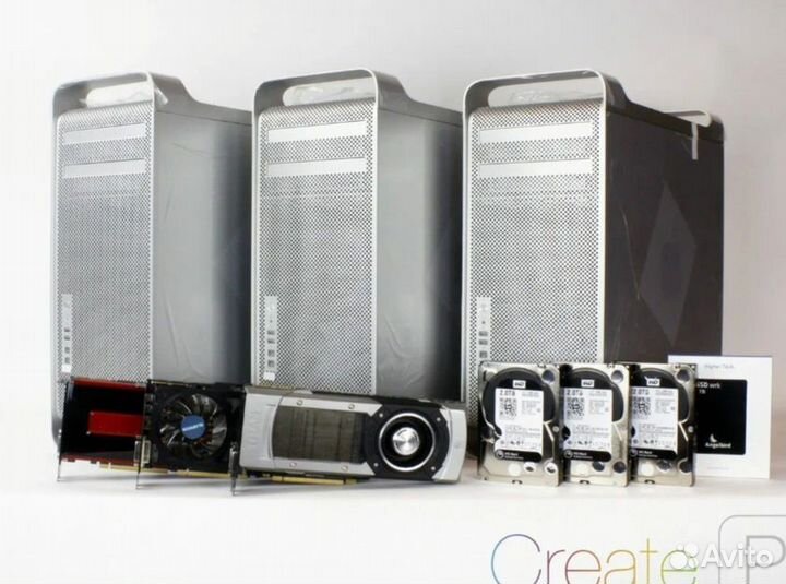 Mac Pro 5.1 2010 2 проца