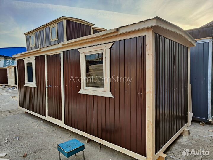 Вагончик с надежной крышей