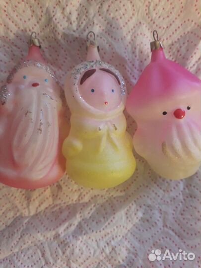 Елочные игрушки СССР