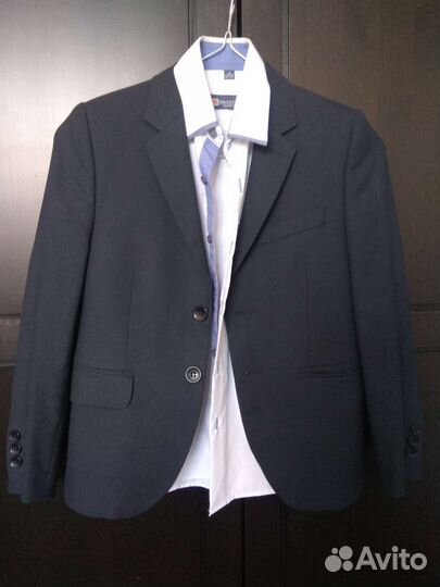 Пиджак школьный и рубашка