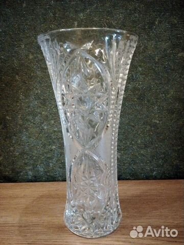 Ваза хрустальная, СССР