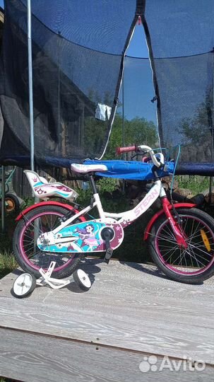 Детский велосипед для девочки 16