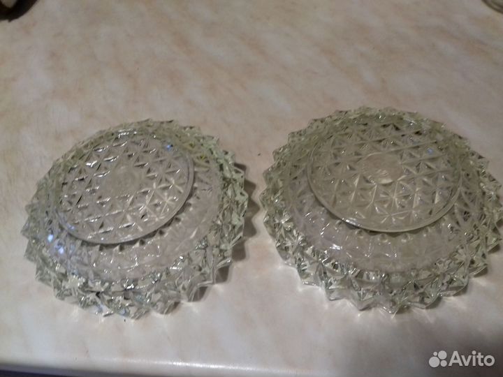 Набор уршельского стекла, СССР. Клеймо