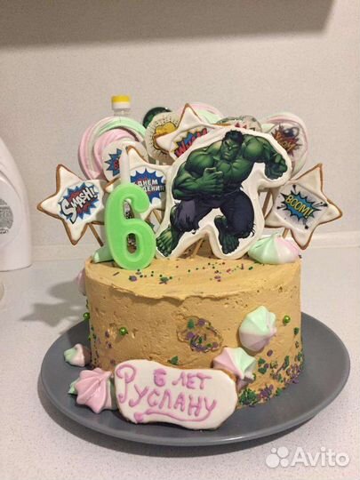 Меренга на палочке, топперы для торта