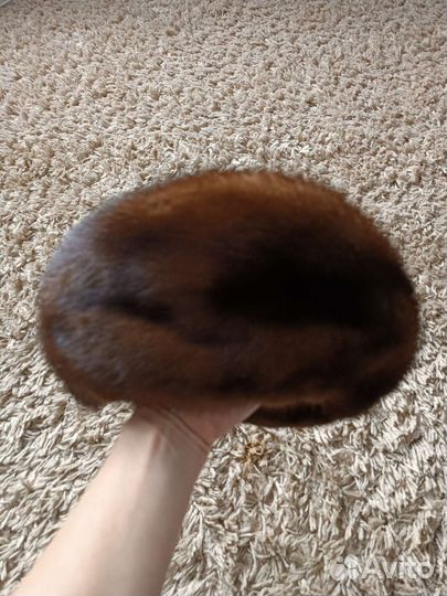 Шапка норковая женская бу