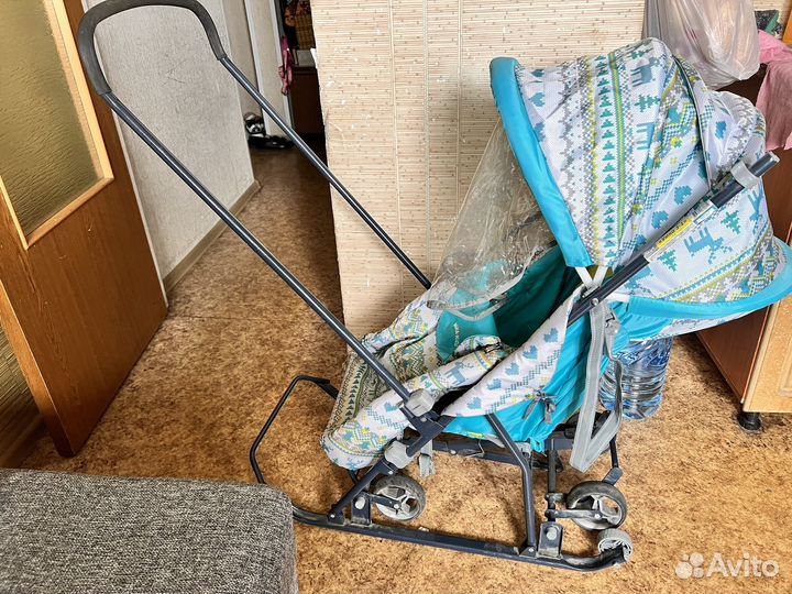 Коляска санки