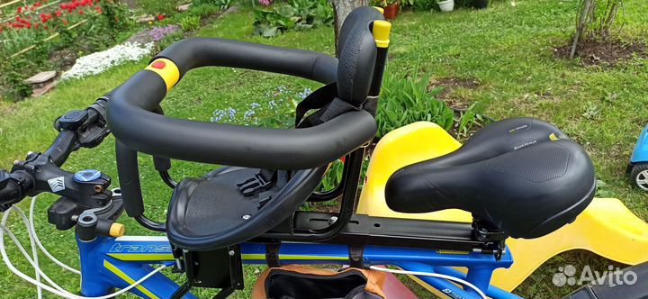 Детское велокресло переднее Kids Zone