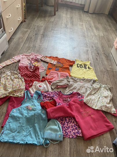 Пакет вещей на девочку 92-98