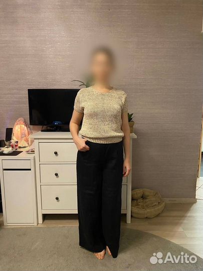 Футболка вязаная женская La Redoute, размер 44