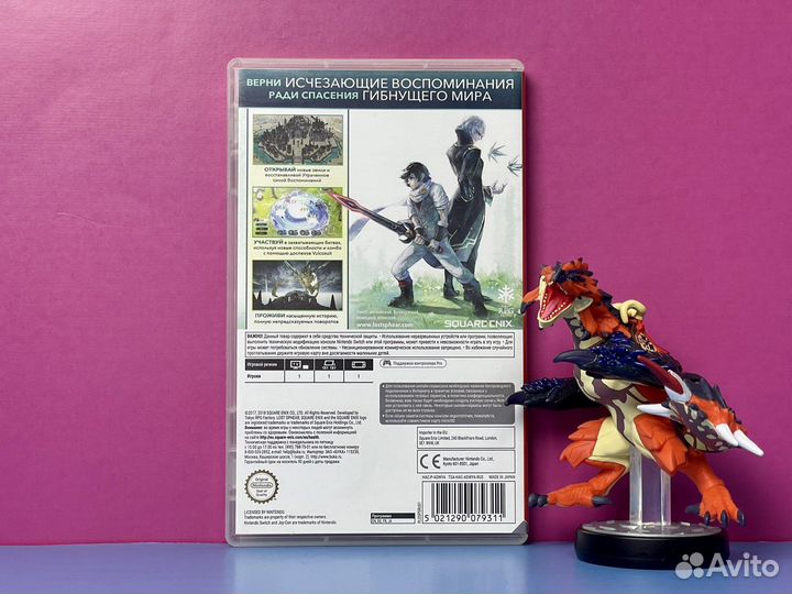 Lost Sphear (картридж, Nintendo Switch)