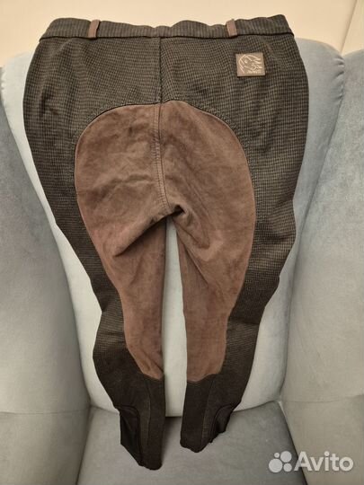 Бриджи для верховой ездыс полной леей